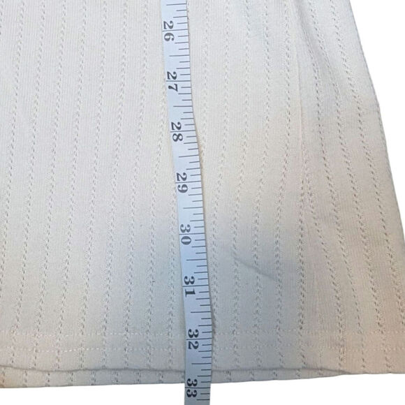 Scarlet Loungewear Light Yellow V-Neck Lounge Mini Dress Y2K - Picture 6 of 10